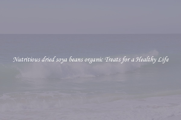 Nutritious dried soya beans organic Treats for a Healthy Life