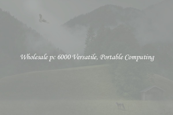 Wholesale pc 6000 Versatile, Portable Computing