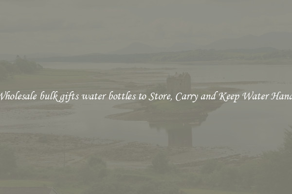 Wholesale bulk gifts water bottles to Store, Carry and Keep Water Handy