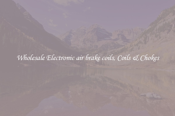 Wholesale Electronic air brake coils, Coils & Chokes