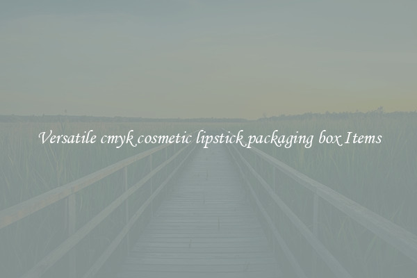 Versatile cmyk cosmetic lipstick packaging box Items